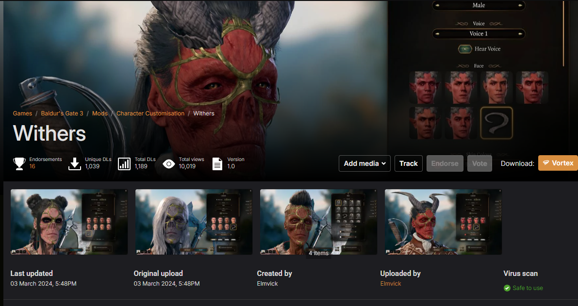 Custom character mod screenshot 13
